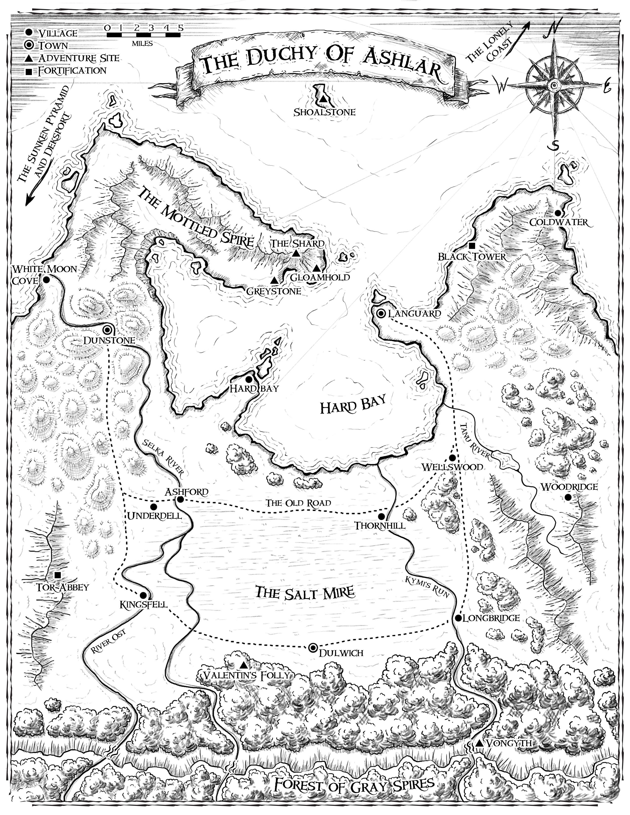 The Duchy of Ashlar by Tommi Salama
