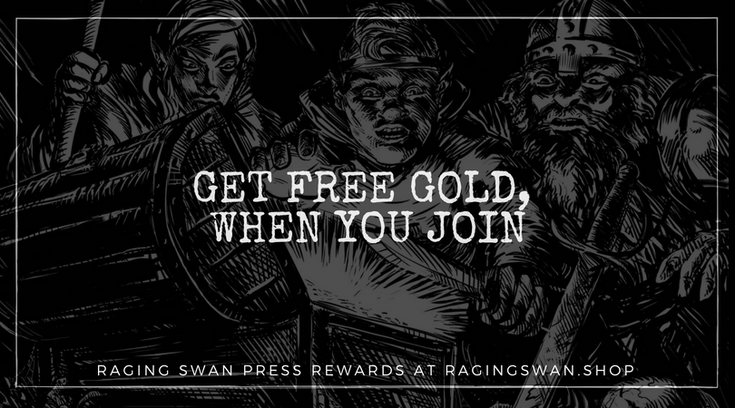 Get Free Gold at the Raging Swan Shop